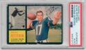 1962 Topps #23 Richie Petitbon signed RC Rookie Chicago Bears PSA/DNA auto