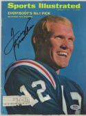 Terry Bradshaw Steelers Signed 1st Cover Sports Illustrated Magazine SI 2/9/70 PSA/DNA auto